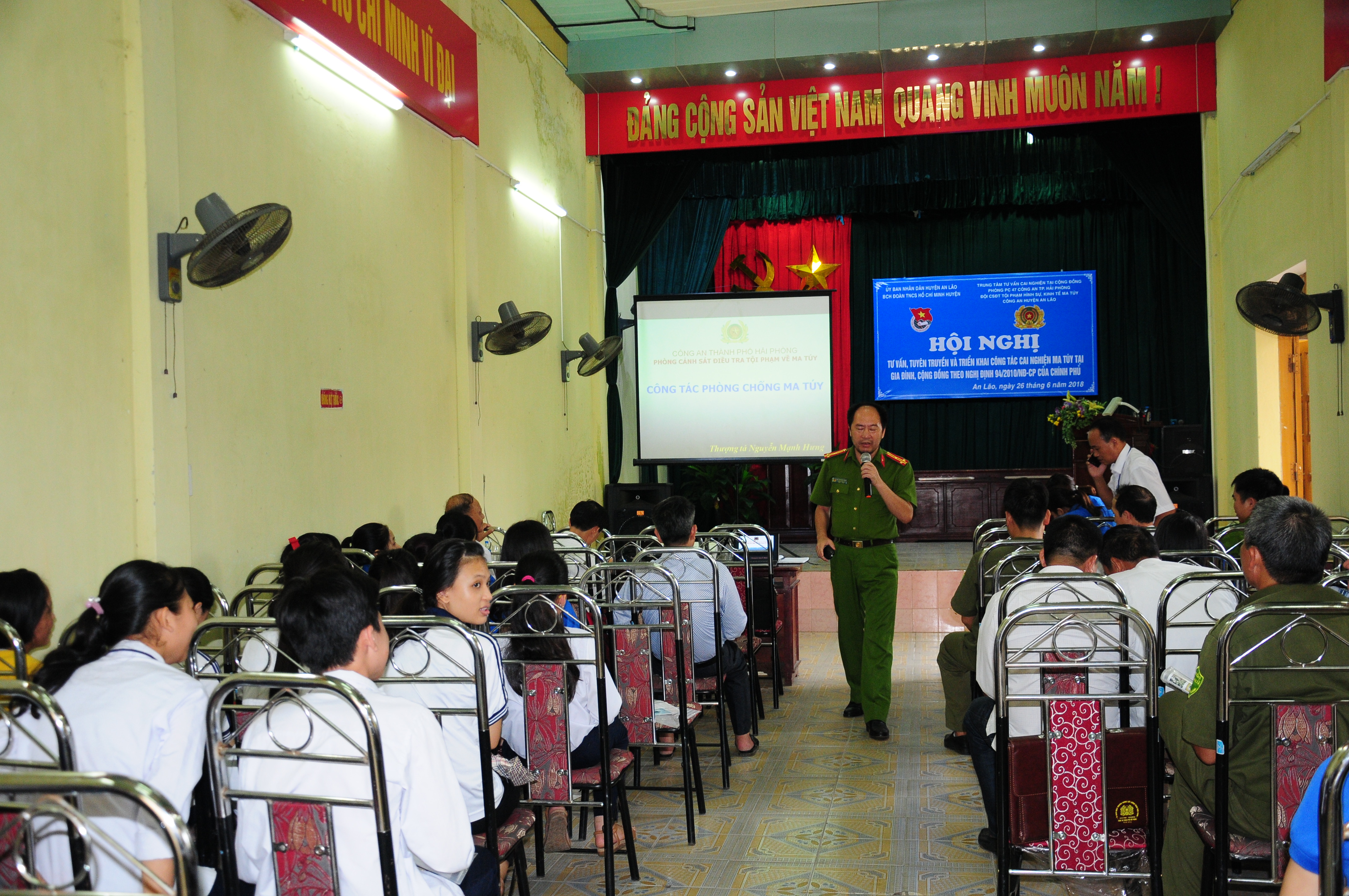 Công an huyện An Lão: Điều tra, khám phá án đạt 100%